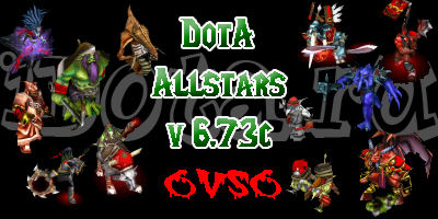 DotA 6.73c 6v6