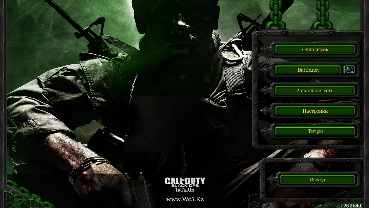 CoD Theme - Call of Duty оформление [Wc3.Kz]