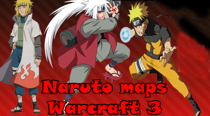 Naruto maps / Warcraft 3 (2o12)