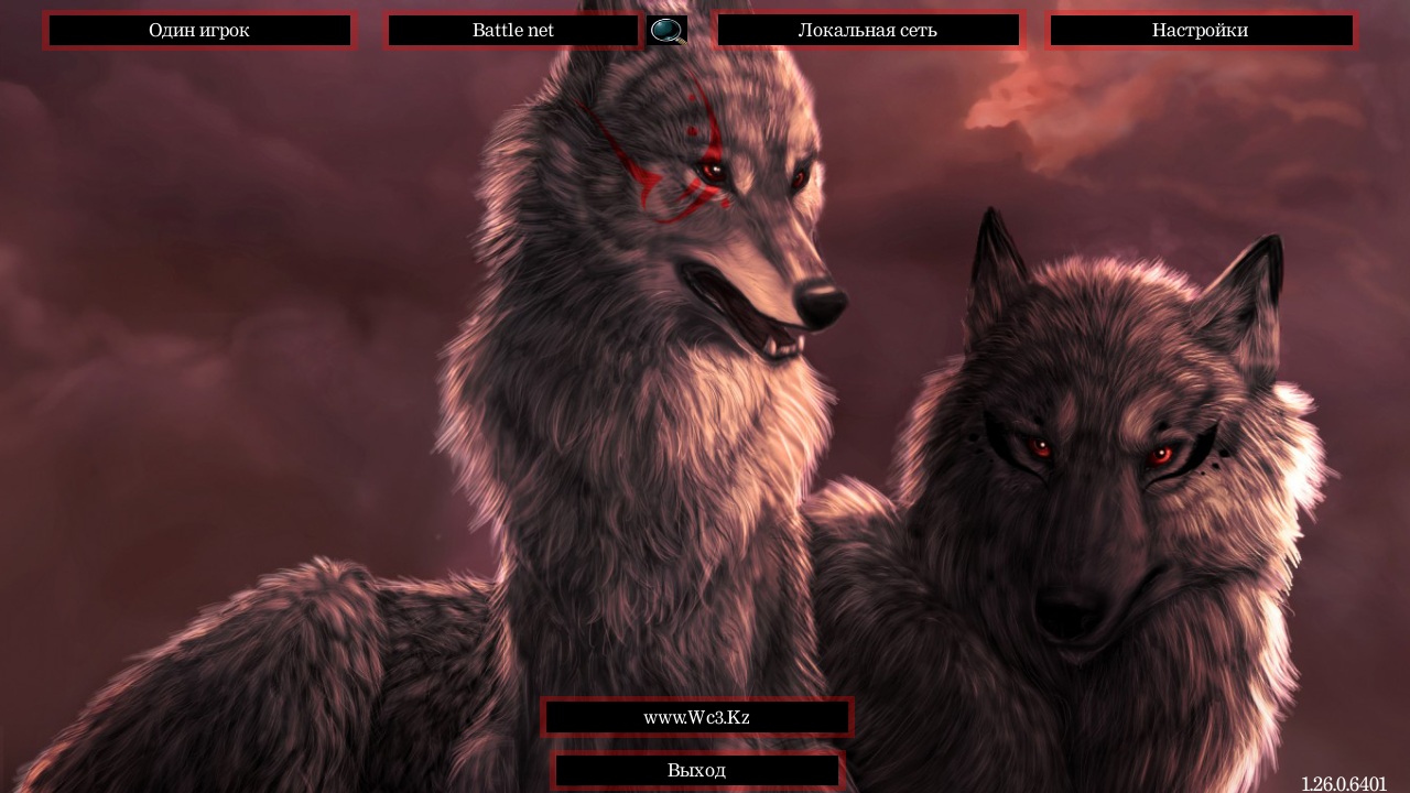 Red Wolves - Красные волки | Оформление для WarCraft 3