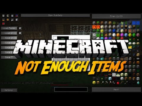 Minecraft +Not Enough Items 1.6.2