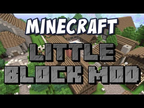 Мод Little Blocks для Minecraft 1.6.4