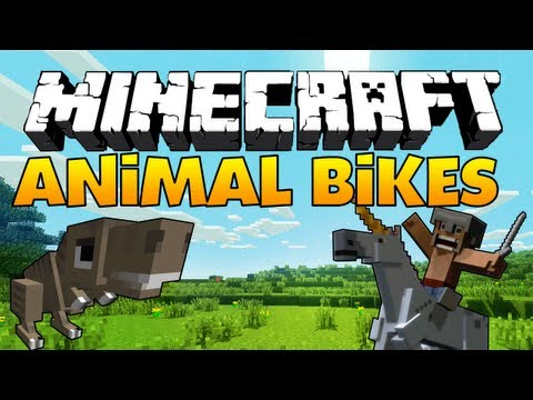 Мод Animal Bikes для Minecraft 1.6.4