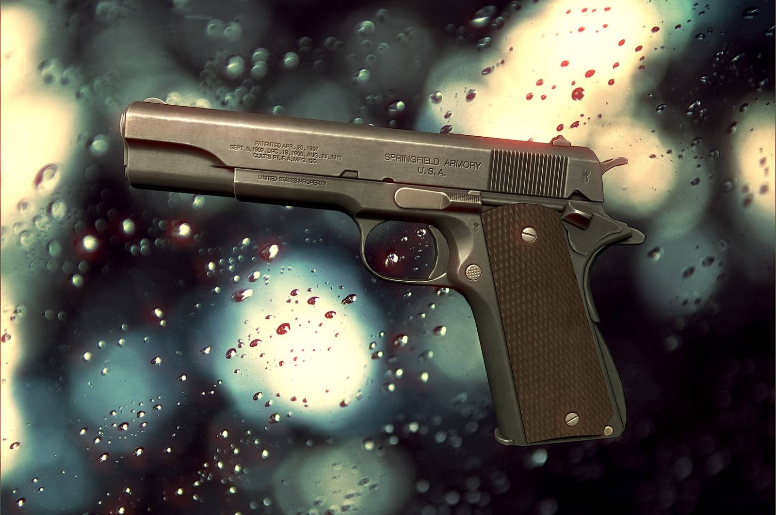 Ghostfapper's M1911 animations для Counter-Strike: Source