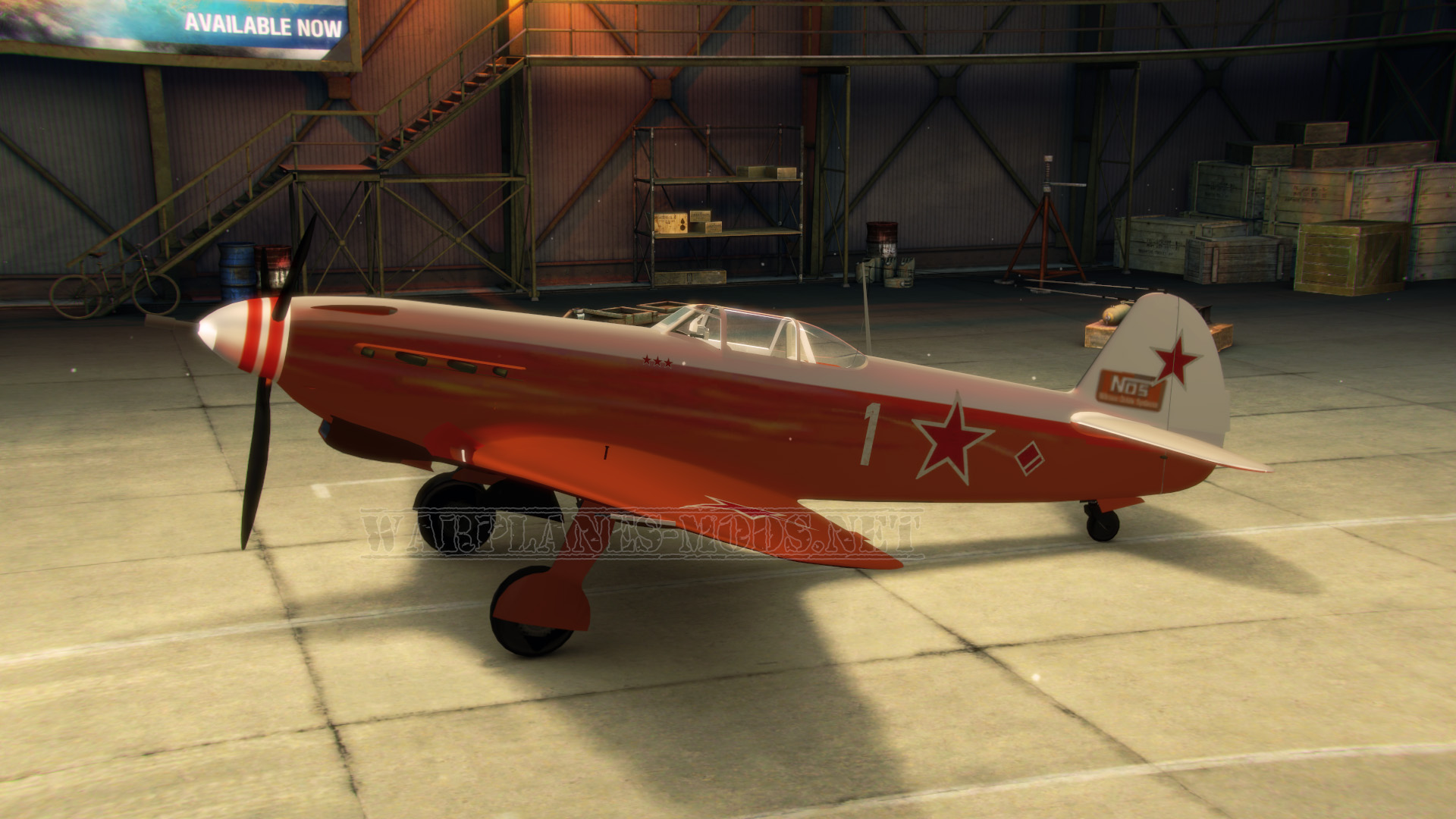 Шкурка СССР Як-9 [001] для World of Warplanes (Wowp)