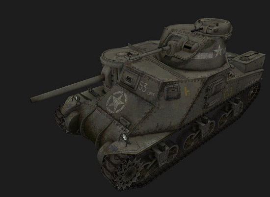 Шкурка M3 Lee (M3 Grant) #22 для World of Tanks