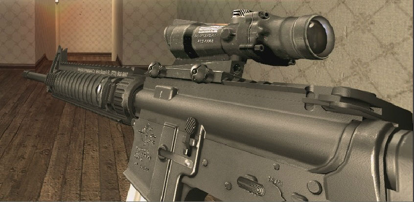 Модель Colt M16A4 animations by eXe. для Counter-Strike: Source