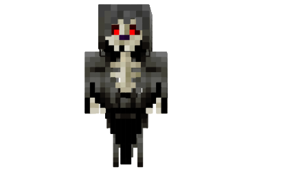 Скин Mysterious Ghost Skeleton для Minecraft