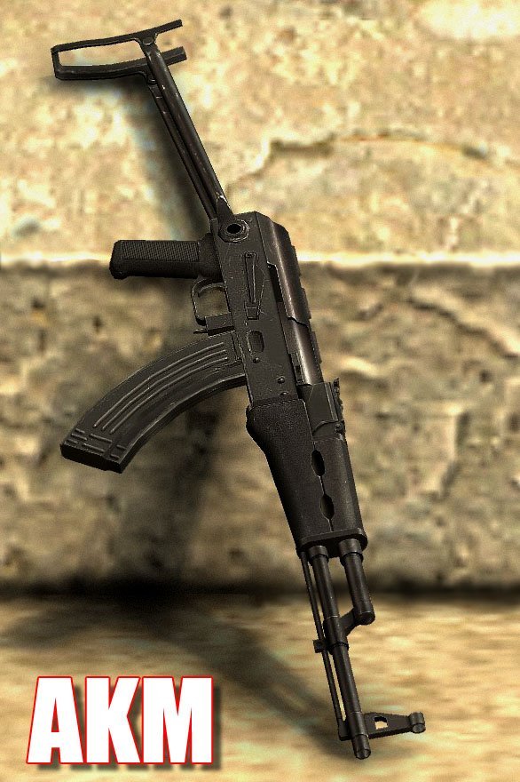 Модель Teh Snake's AKM для Counter-Strike: Source