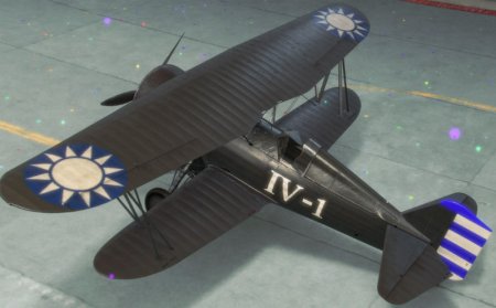 Реальный камуфляж на Curtiss Hawk III