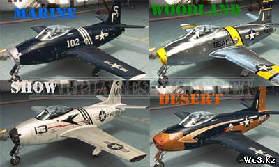 Шкурка США FJ-1 Fury [002] для World of Warplanes (Wowp)