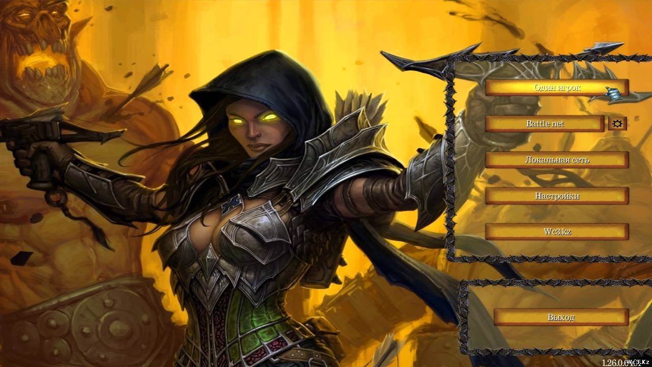 Diablo Theme - Тема девушки из Диабло | Оформление для WarCraft 3