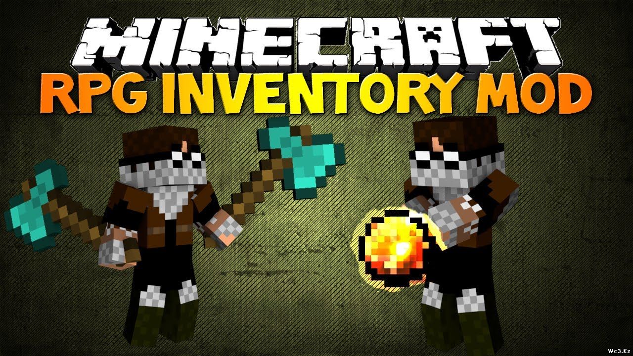 Guns rpg мод майнкрафт. Minecraft RPG Inventory. РПГ инвентори мод майнкрафт. RPG инвентарь майнкрафт. RPG Inventory 1.12.2.