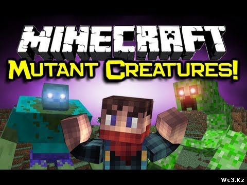 Мод Mutant Creatures (Мутанты) для Minecraft 1.7.2