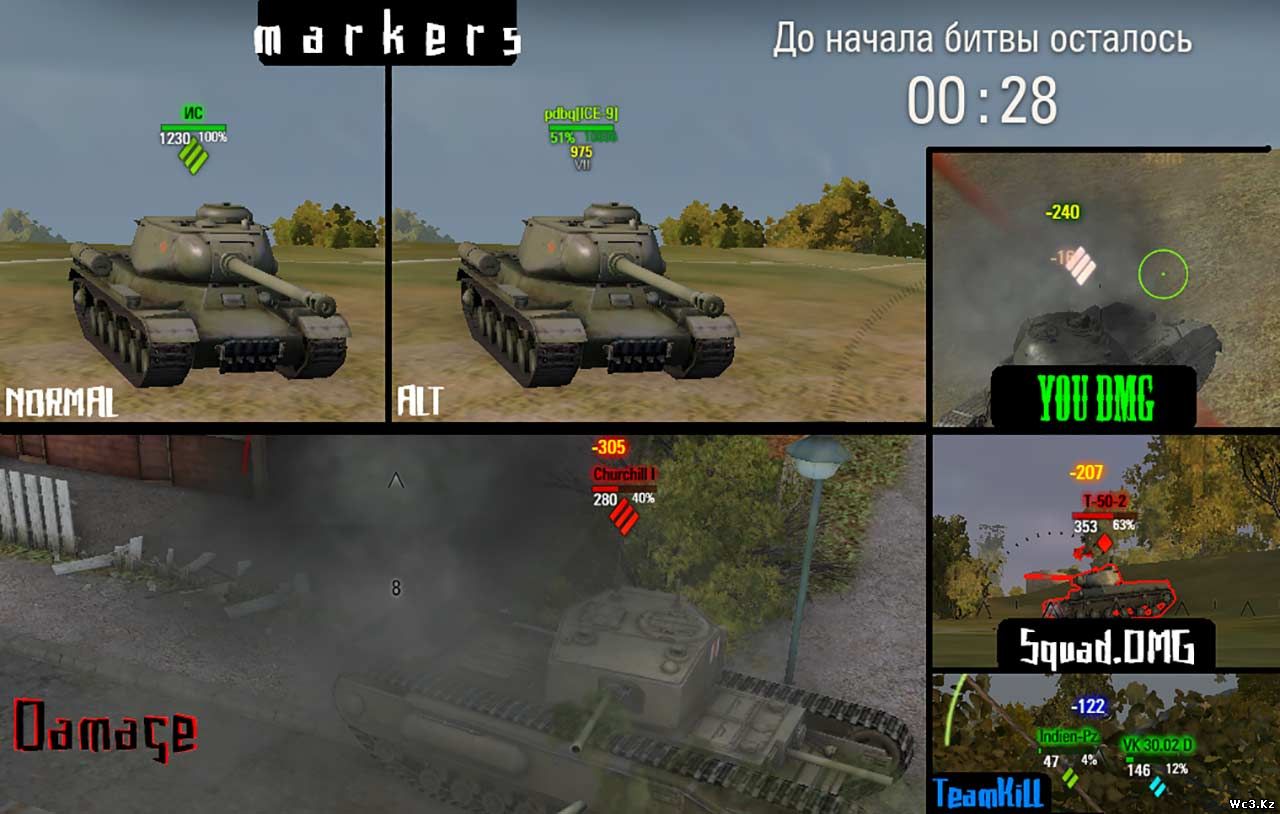 XVMinooz Configuration для World of Tanks (WoT) 0.9.0