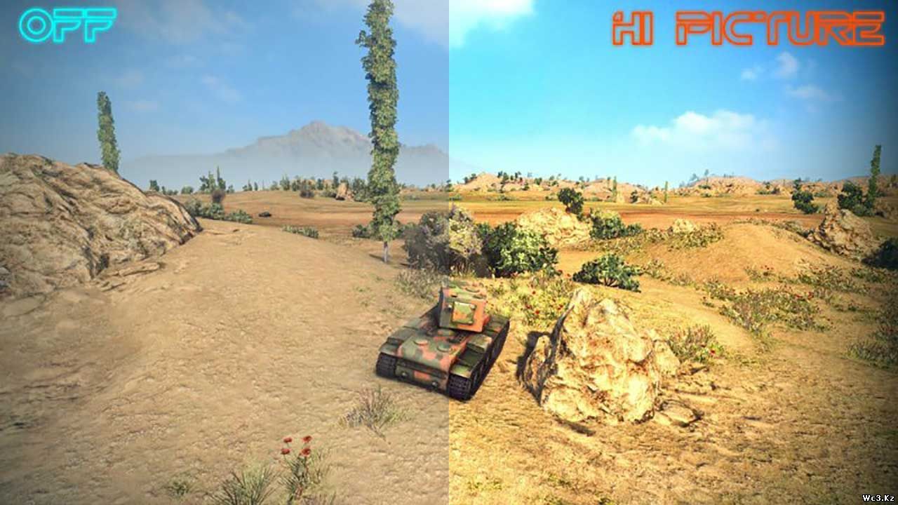 HI Picture — SweetFX shaders based для World of Tanks (WoT) 0.9.0