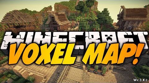 Мод VoxelMap для Minecraft 1.7.2