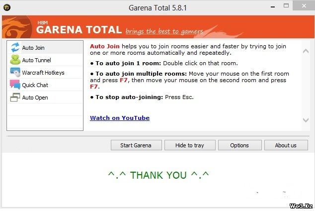 Garena Total 5.8.1 - Автоджойнер для Garena Plus