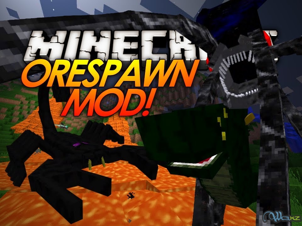 Мод Ore Spawn для Minecraft 1.7.10/1.6.4/1.5.2