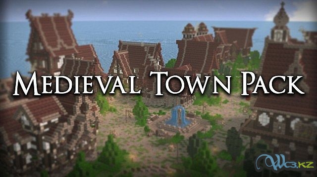 Древний городок (Medieval Town) Карта 1.8.4/1.8.3/1.8/1.7.10