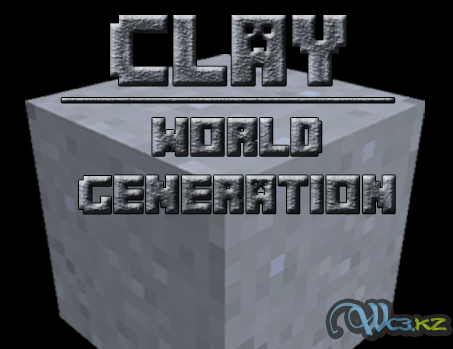 Clay WorldGen мод 1.8, 1.7.10
