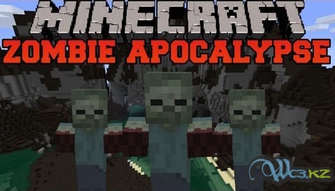 Мод The Zombie Apocalypse для Майнкрафт 1.8
