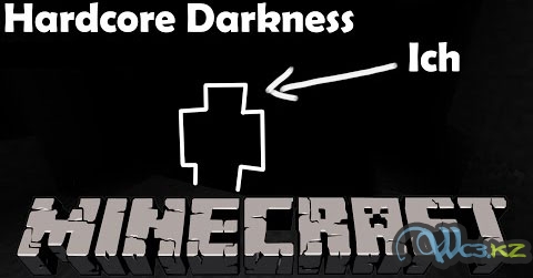 Мод Hardcore Darkness для Майнкрафта 1.8, 1.7.10