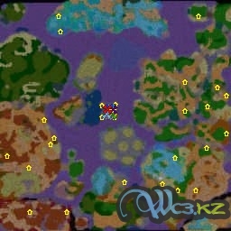 Карта 23 расы для WarCraft 3