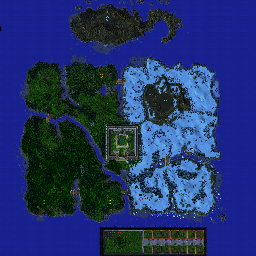 Карта земли бога для WarCraft 3
