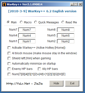 WarKey 6.8 для WarCraft 3
