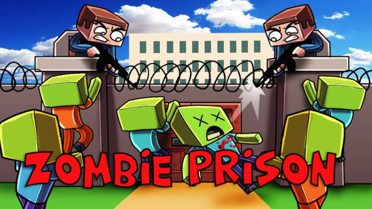 Карта Zombie Prison для Minecraft