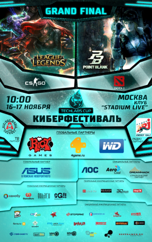 Гранд-финал TECHLABS CUP 2013 в Москве