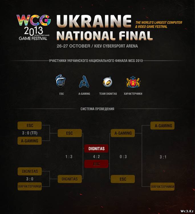 Украинский национальный финал WCG 2013